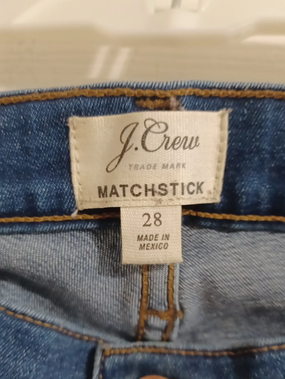 J CREW Matchstick Women's Jeans Skinny New Without Tags. Size  28